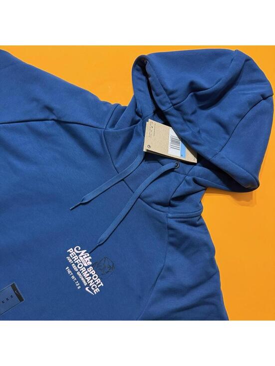 Nike Other - Nike Dri-FIT GFX Pullover Hoodie Court Blue Pink Floral FN3285 476 Men’s Medium